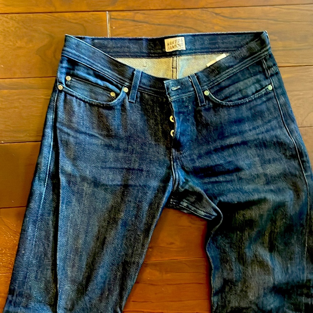Naked and Famous Weird Guy Soft Finish Selvedge Denim Jeans 32 x 34